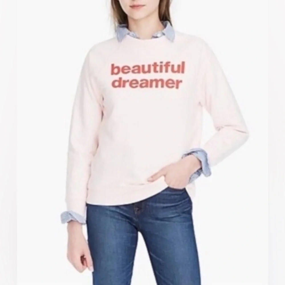 J.Crew X Prinkshop Beautiful Dreamer Sweatshirt - M